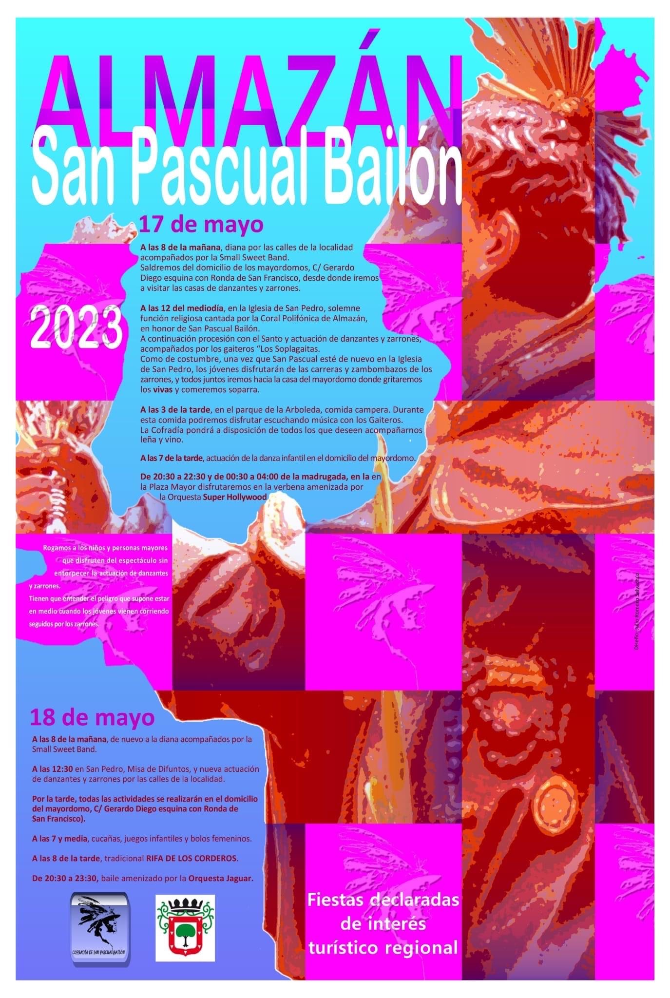 Fiestas de San Pascual Bailón y El Zarrón 2023 Almazán